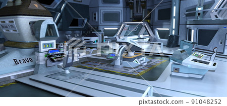 Scenery inside the spacecraft Scenery inside the spacecraft 91048252
