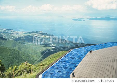 琵琶湖谷滋賀縣 91048905