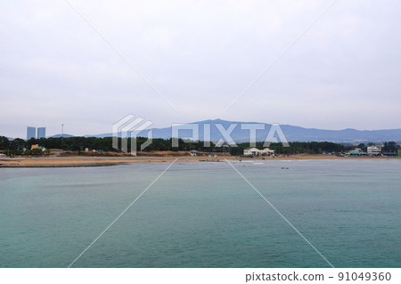 梨湖天宇海灘、海灘、燈塔、文水水、龍川水、白沙灘、避暑勝地、 91049360