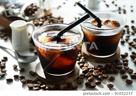 Summer iced coffee 91052237
