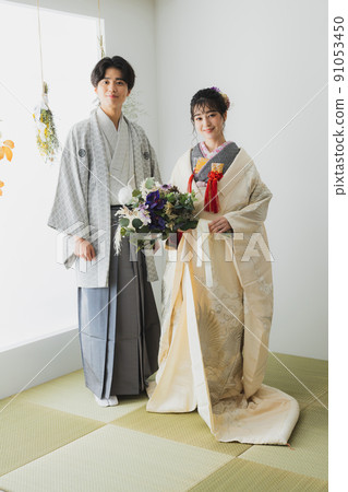 Wedding Kimono White Innocent Bouquet Wedding Kimono White Innocent Bouquet 91053450