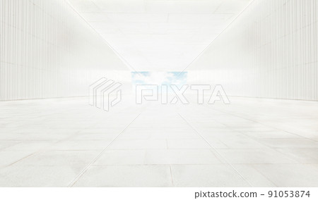 前延伸、後備箱照明、走廊房間、小巷空間背景。 91053874