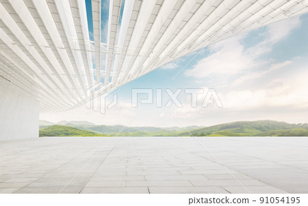 Akira Miki，一個具有藝術感的戶外建築空間，當代建築。 91054195