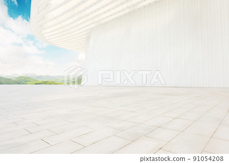 Akira Miki，一個具有藝術感的戶外建築空間，當代建築。 91054208