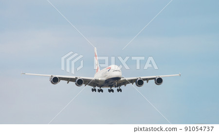 英國航空公司 A380-800 著陸 英國航空公司 A380-800 著陸 91054737