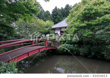 正草寺池和笹宗墓[茨城縣日立田市] 91054813