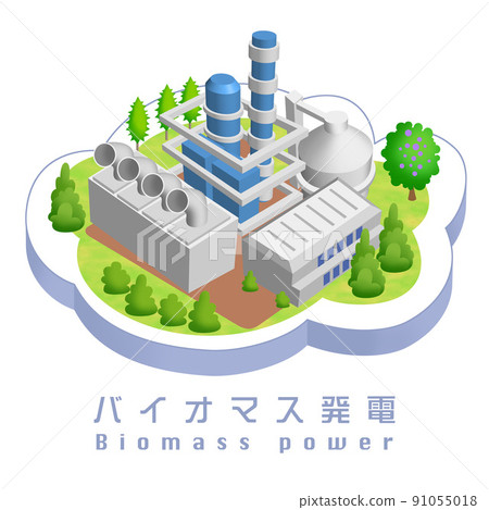 Biomass power generation as clean energy aiming for carbon neutral is available Biomass power generation as clean energy aiming for carbon neutral is available 91055018