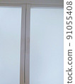 Frosted glass door in the bathroom 91055408
