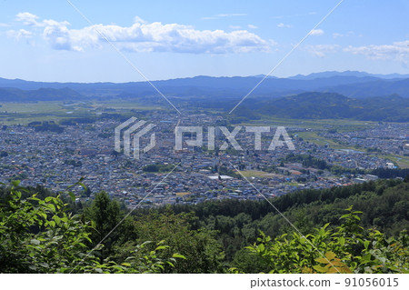 從秋葉山看大館市 91056015