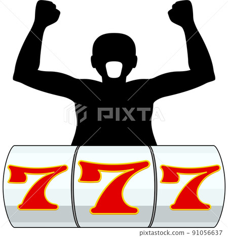 三七槽人的插圖（帶輪廓） 91056637