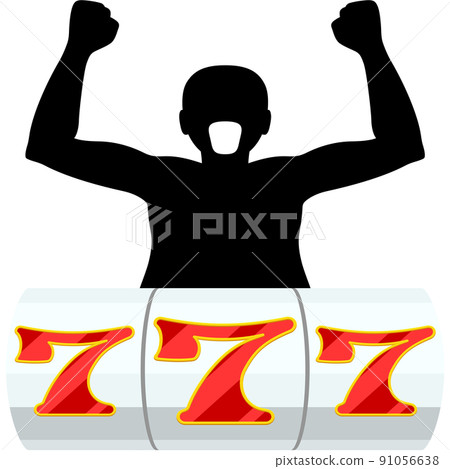 一個男人有三七槽的插圖 91056638