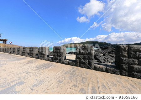 Hamdeok Seoubong海灘,Seoubong,Hamdeok海灘,長廊,游泳,白沙灘, Hamdeok Seoubong海灘,Seoubong,Hamdeok海灘,長廊,游泳,白沙灘, 91058166