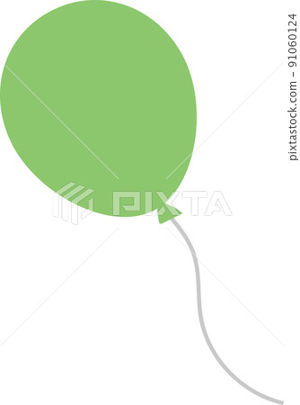 _1個氣球_黃綠色氣球 91060124