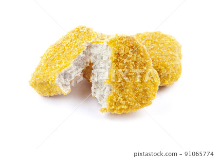 image of chicken nuggets white background image of chicken nuggets white background 91065774