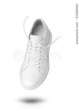 One White sneaker and floating rope 91066462