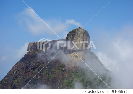 Pedra da Gavea Mountain Peak, Famous Rock Formation in Rio de Janeiro, Brazil 91066594