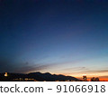 Sky clouds nightfall magic hour 91066918