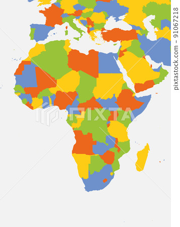 Political map od Africa continent Political map od Africa continent 91067218