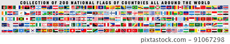 National flags of World countries collection National flags of World countries collection 91067298