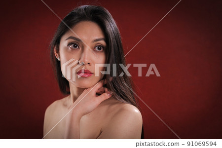 Perfect model for skin-care products Perfect model for skin-care products 91069594
