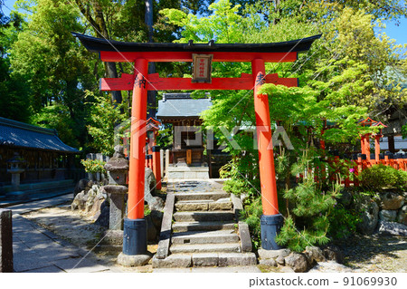 京都今宮神社紫崎野稻荷神社 91069930