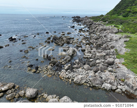 Scenery of Cape Muroto, Muroto City, Kochi Prefecture 91071094