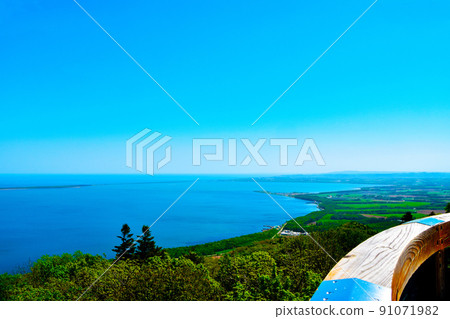 從天文台眺望佐呂間湖的壯麗景色 91071982