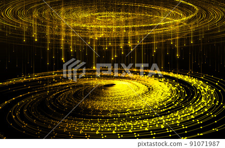 金色線拍攝、粒子渦流、大數據、通信技術 金色線拍攝、粒子渦流、大數據、通信技術 91071987