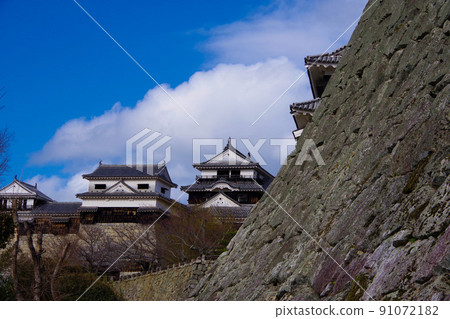 Ishigaki Castle Ishigaki Matsuyama Castle driving joint Ishigaki Castle Ishigaki Matsuyama Castle driving joint 91072182