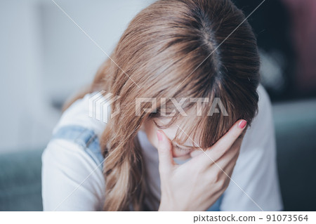 cry, crying, female 91073564
