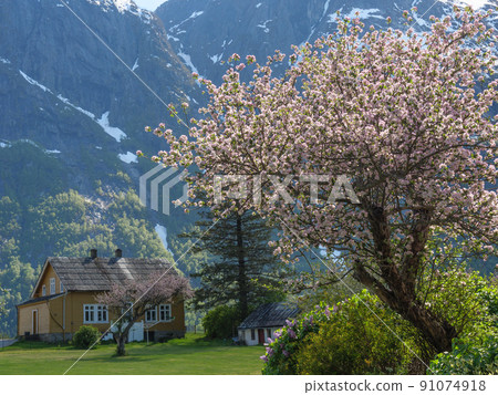 eidfjord in norway 91074918