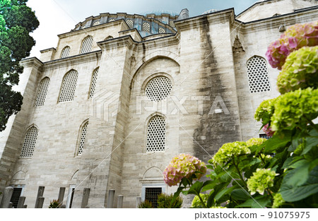 Suleymaniye Mosque in Istanbul High Quality Close-up photo Suleymaniye Mosque in Istanbul High Quality Close-up photo 91075975