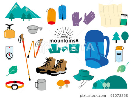 登山裝備及山日影像套裝（彩色） 91078268