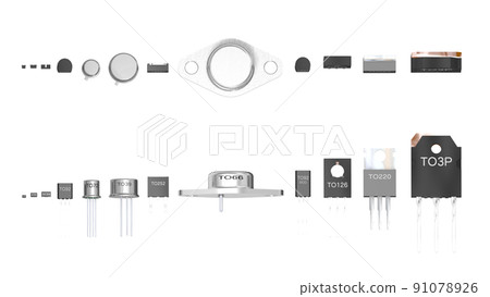 晶體管高度比較 91078926