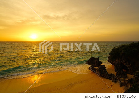 Superb view of Yoron Island Kagoshima Prefecture Superb view of Yoron Island Kagoshima Prefecture 91079140