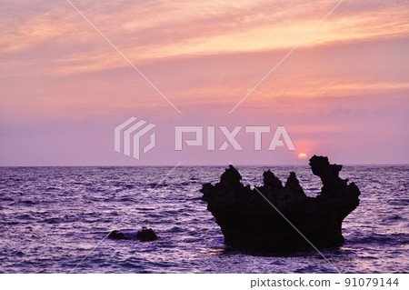 Superb view of Yoron Island Kagoshima Prefecture Superb view of Yoron Island Kagoshima Prefecture 91079144
