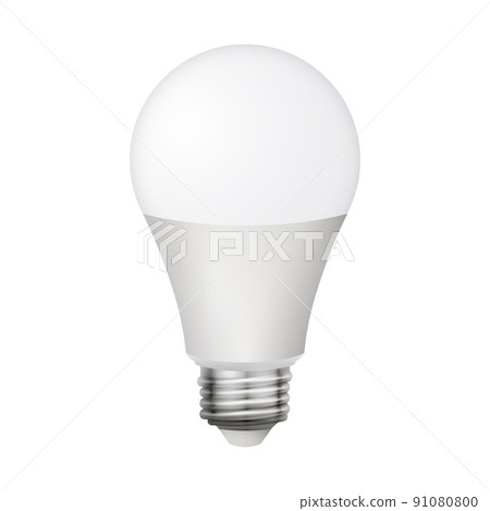 Led bulb lamp isolated vector light eco. Led lightbulb energy save white Led bulb lamp isolated vector light eco. Led lightbulb energy save white 91080800