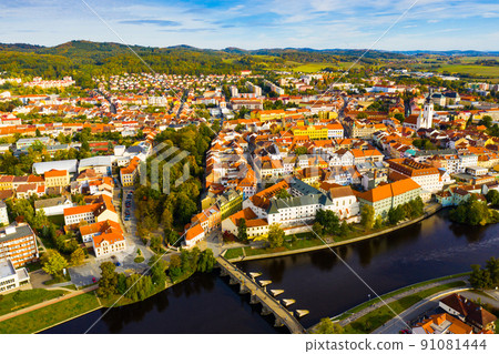 Old Town of Czech city of Pisek Old Town of Czech city of Pisek 91081444