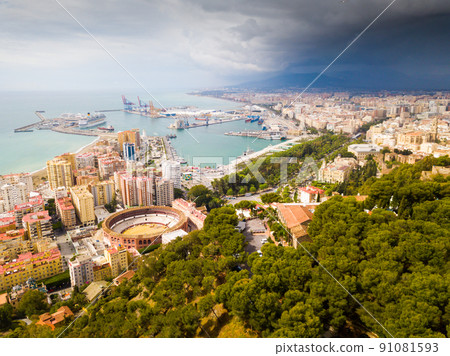 Aerial view of Malaga 91081593