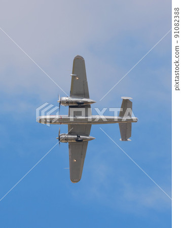 Overhead North American B-25J Mitchell Bomber 91082388