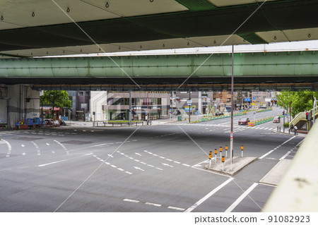 大阪市西區西本町中央通阿波座1十字路口 91082923