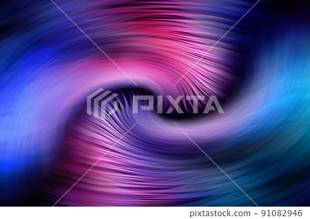 3d rendering twisted lines, colors, abstract, futuristic background 91082946