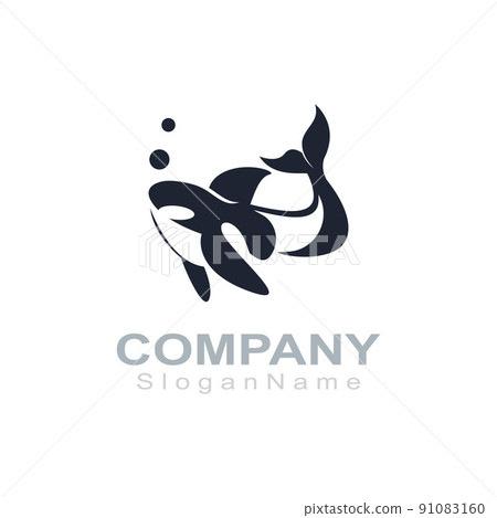 Orca logo image fish animal sea design illustration icon Orca logo image fish animal sea design illustration icon 91083160