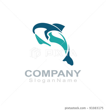 Orca logo image fish animal sea design illustration icon Orca logo image fish animal sea design illustration icon 91083175