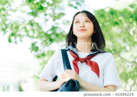 學校女孩高中校服 91084224
