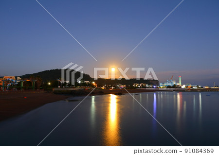 和順金沙灘, 金沙灘, 日落, 日落, 夜景, 白沙灘, 海灘, 海, 海岸, 海岸, 91084369