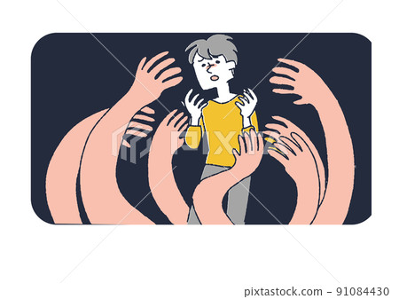 Men who are exposed to anxiety and stress every day Psychological external interference 91084430