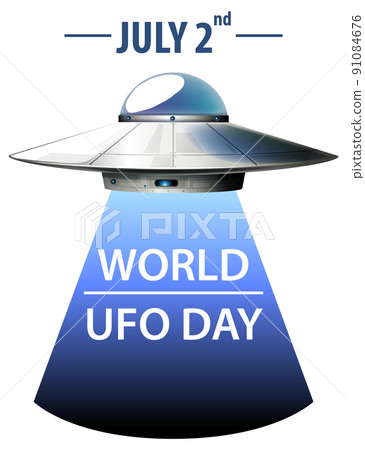 World UFO Day Poster Design World UFO Day Poster Design 91084676