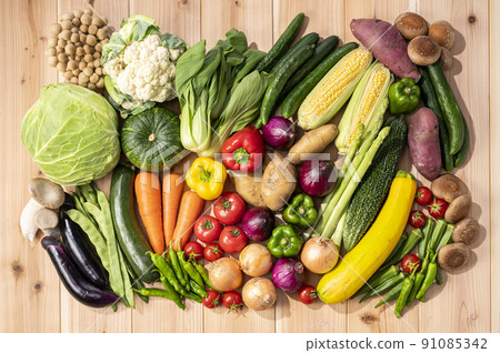 五顏六色的蔬菜蔬菜集 五顏六色的蔬菜蔬菜集 91085342