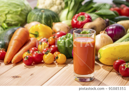Green juice vegetable juice 91085351